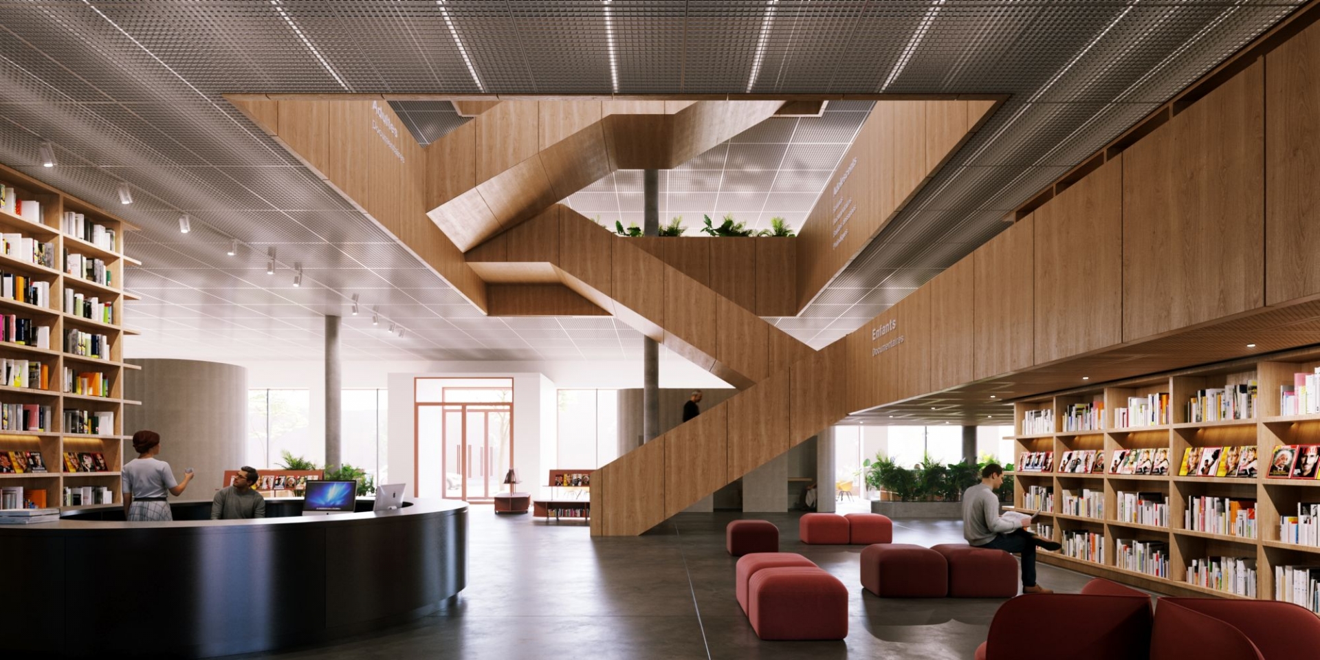 Concours d’architecture pluridisciplinaire – Place des pionniers <br>2021<br>